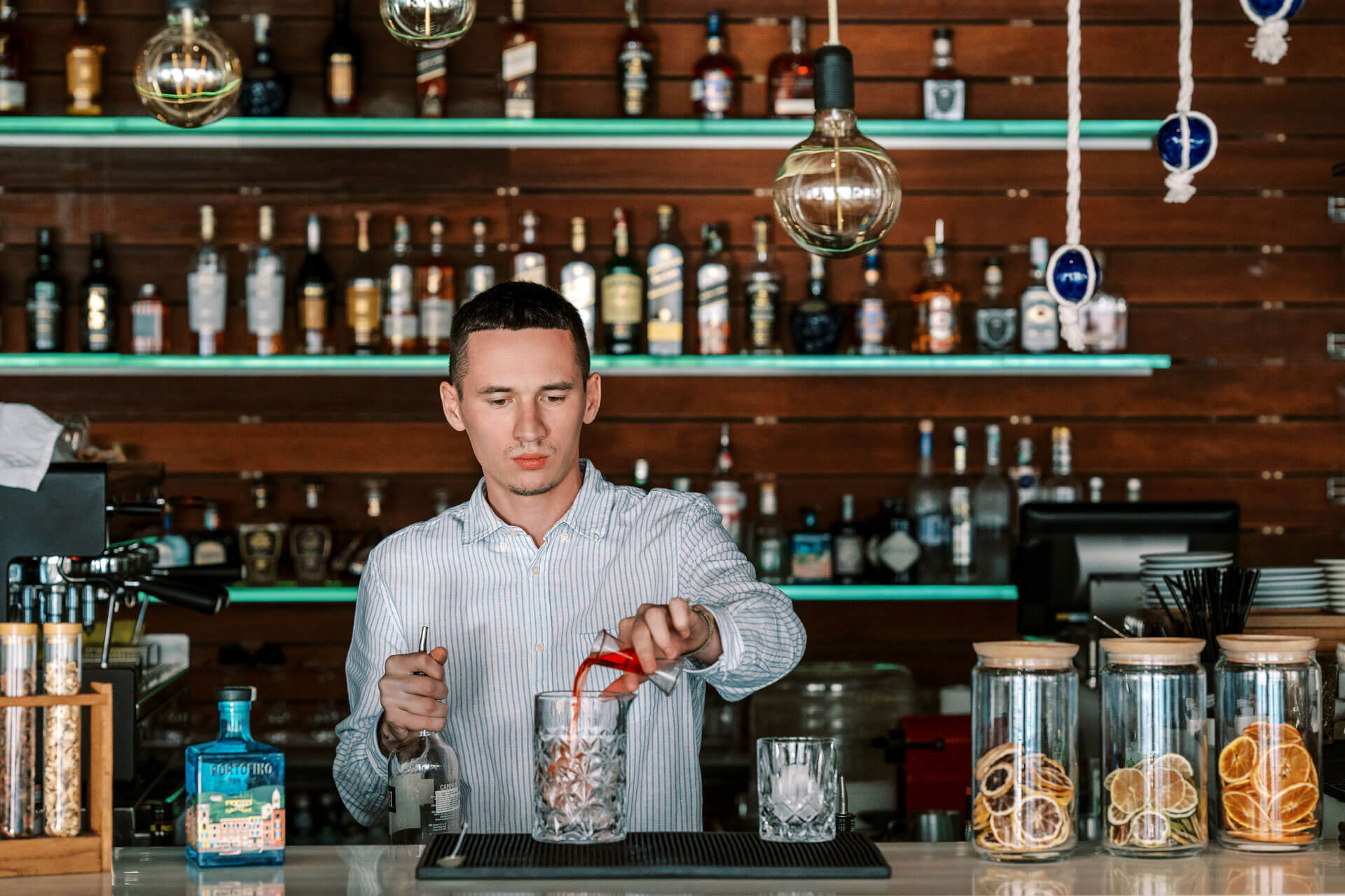 The finest gastronomy delights served on a table at Infinity Pool Club overlooking Budva's Old town and St. Nicolas island, to be enjoyed privately with friends or family.